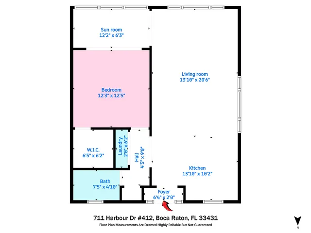 a picture of a park with an bench