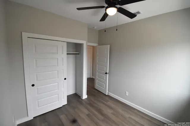 wooden floor in an empty room