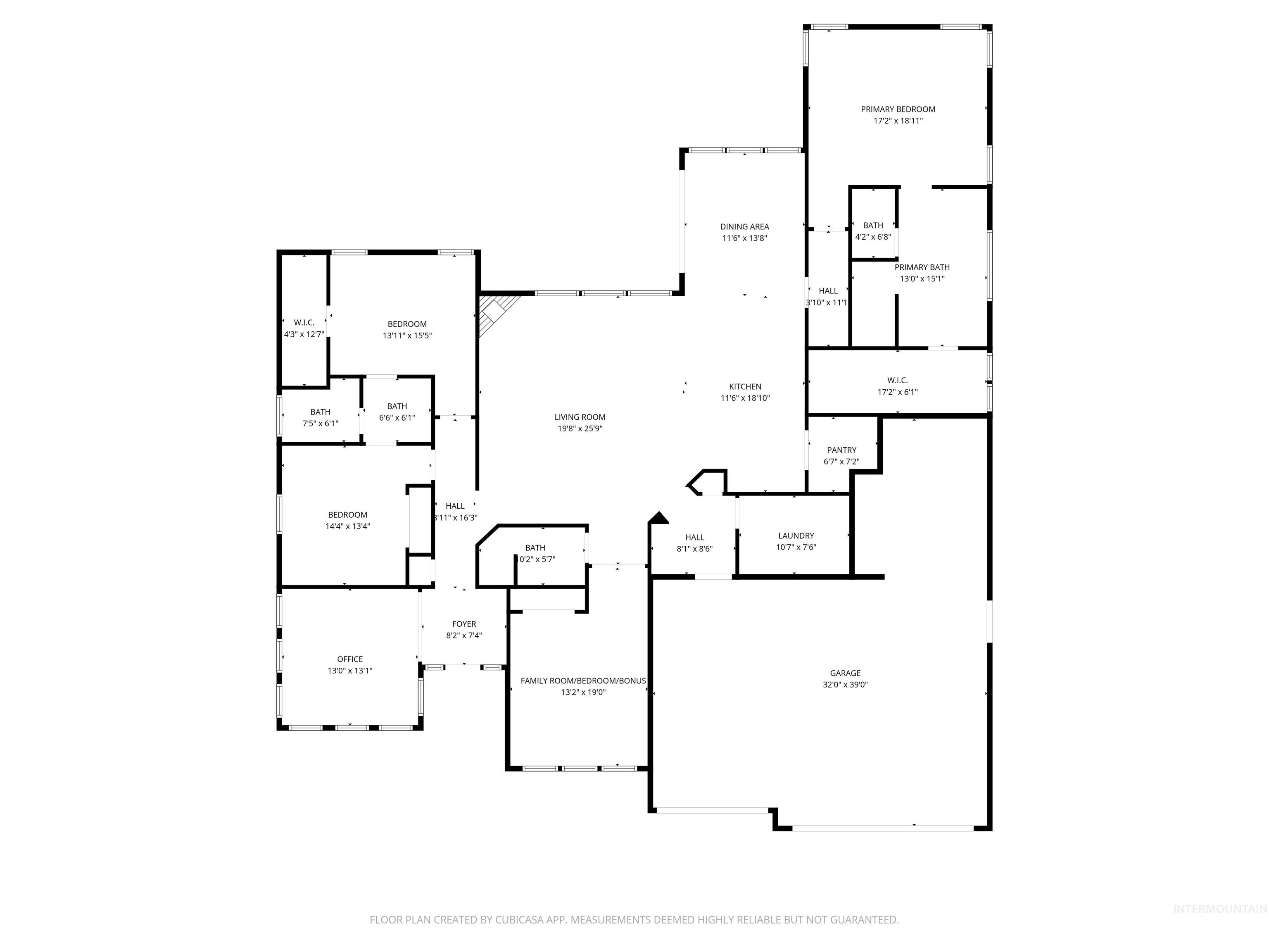 4078 West Wapoot Street Meridian, ID 83646 - Photo 46 of 46 View of floor plan / room layout
