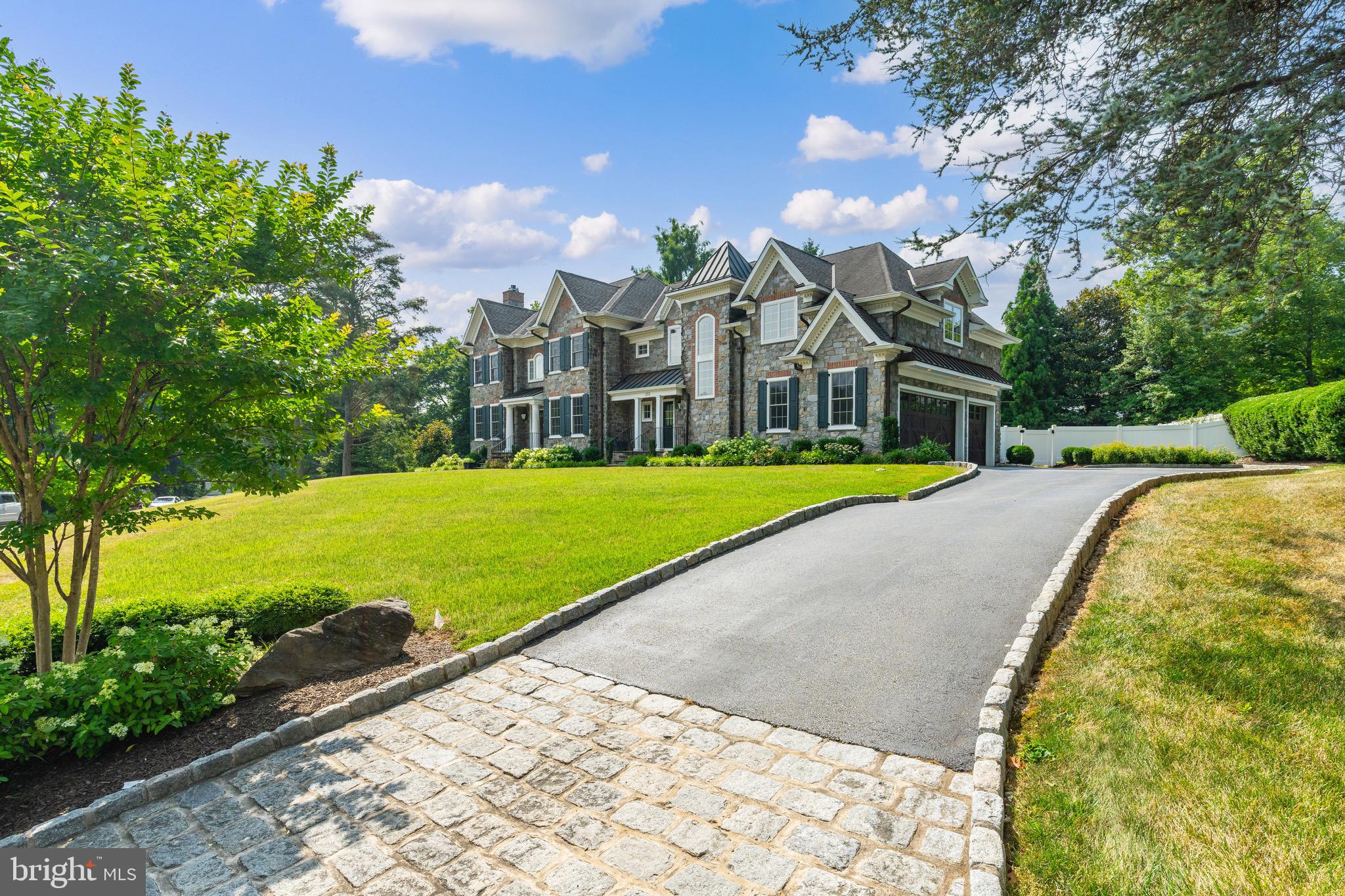 333 Greenbank Road Bryn Mawr, PA 19010 - Photo 43 of 45 Belgian Block Driveway