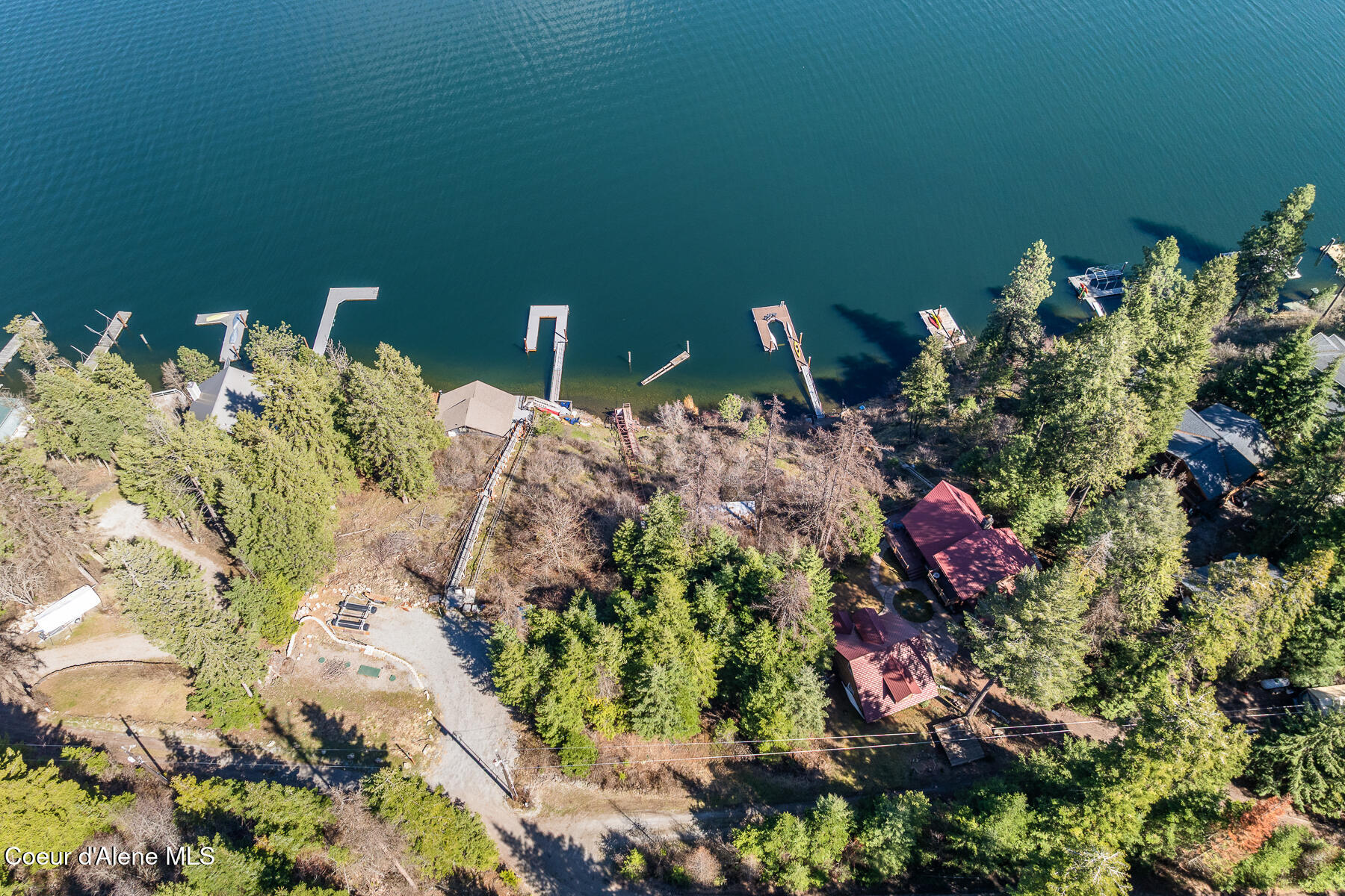 3797 East Bridgeview Drive Harrison, ID 83833 - Photo 12 of 21 Aerial_3797EBridgeviewDr-12