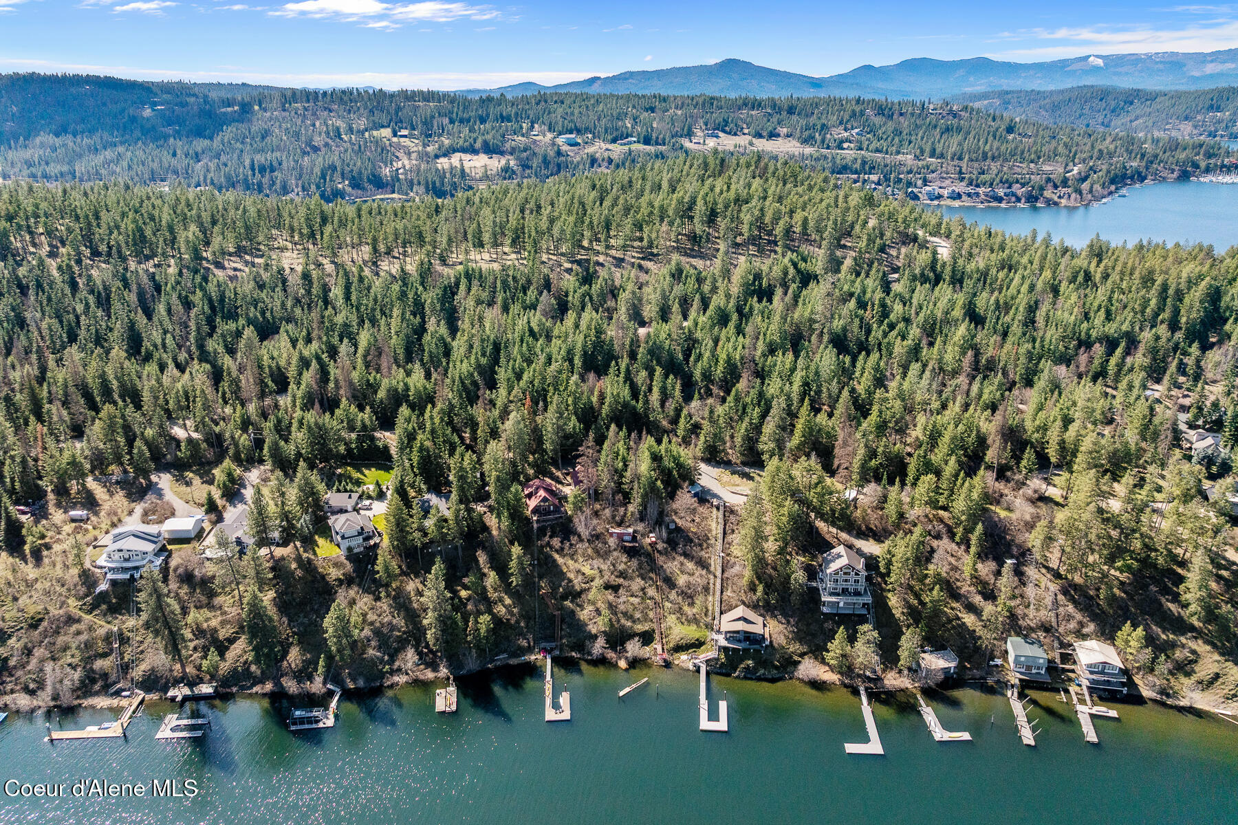 3797 East Bridgeview Drive Harrison, ID 83833 - Photo 14 of 21 Aerial_3797EBridgeviewDr-13