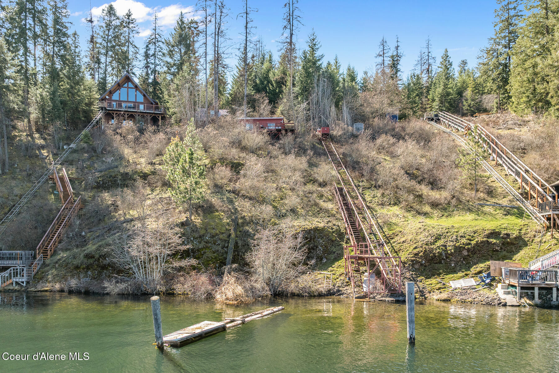 3797 East Bridgeview Drive Harrison, ID 83833 - Photo 3 of 21 Aerial_3797EBridgeviewDr-2