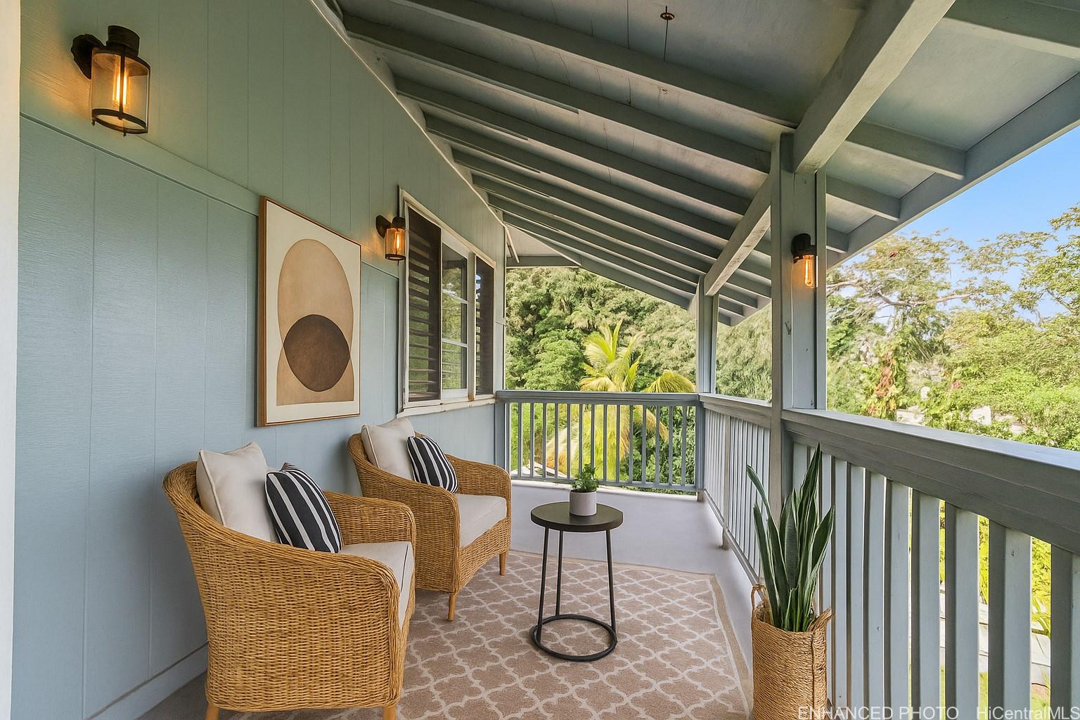 54-230 Hauula Homestead Road, Unit A Hauula, HI 96717 - Photo 4 of 22 a living room with furniture and a window