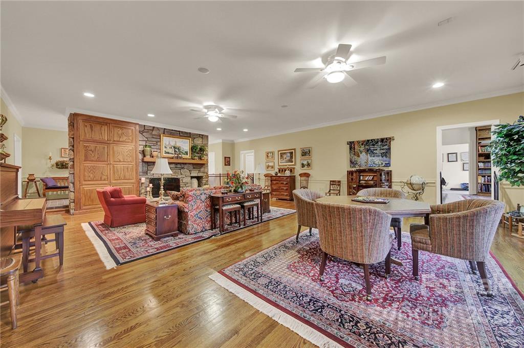 2319 Hough Road Lancaster, SC 29720 - Photo 21 of 48 a living room with furniture and wooden floor