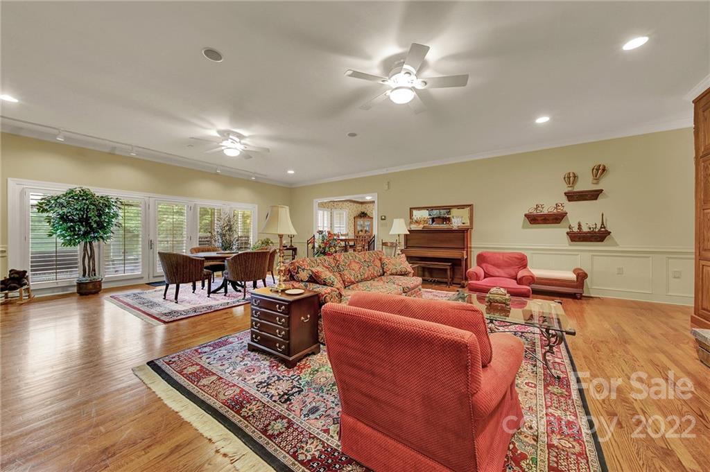 2319 Hough Road Lancaster, SC 29720 - Photo 25 of 48 a living room with furniture and a flat screen tv