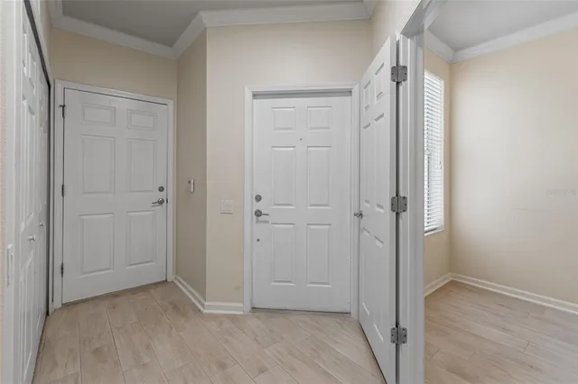 a view of empty room