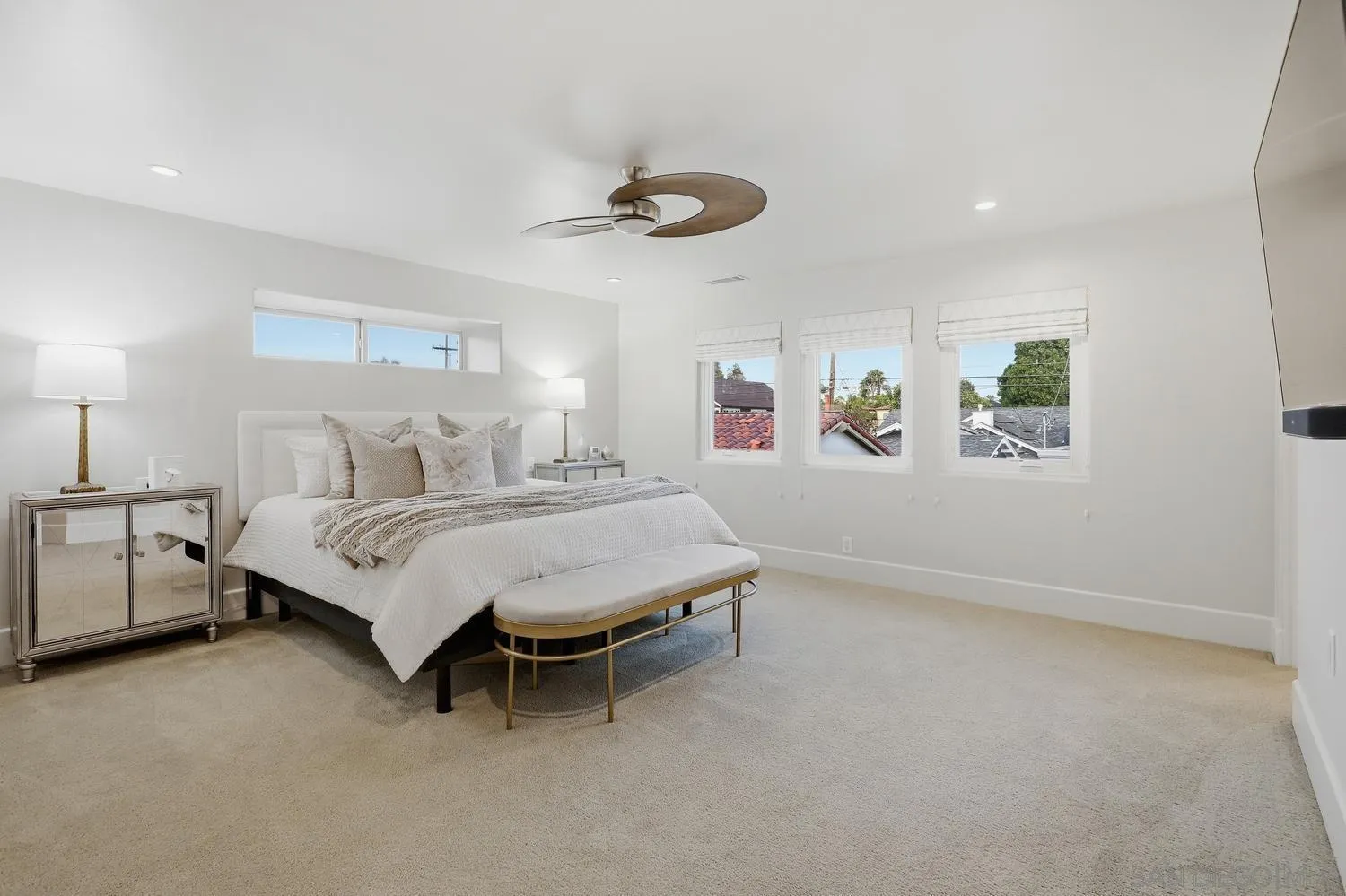 531 J Avenue Coronado, CA 92118 - Photo 24 of 58 a bedroom with a bed and a window