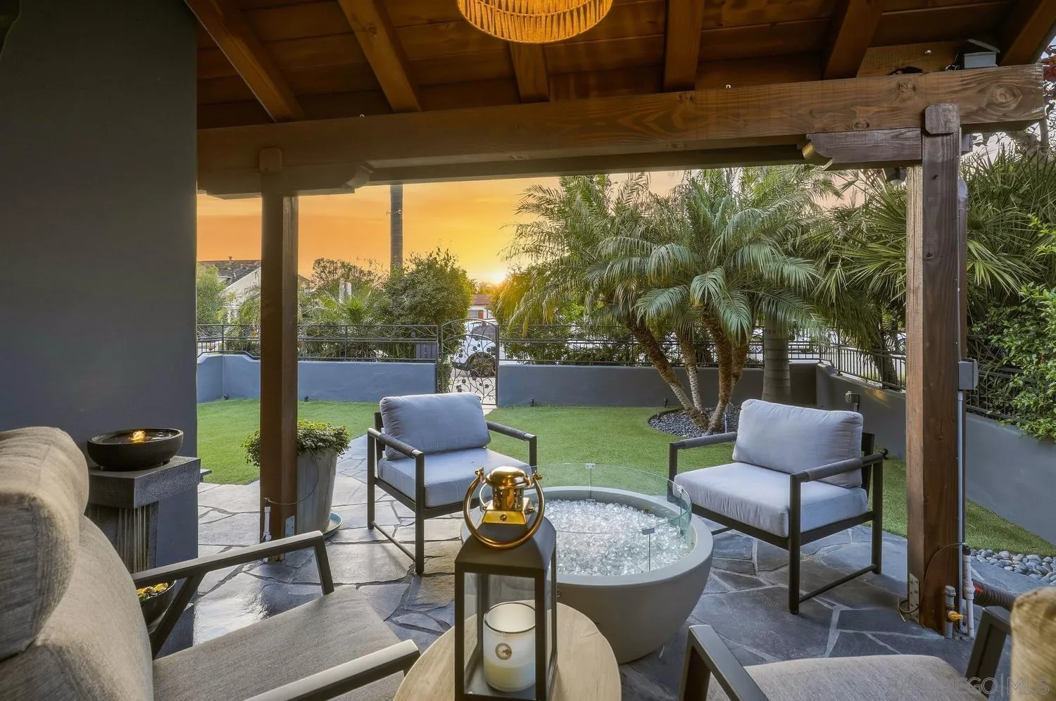 531 J Avenue Coronado, CA 92118 - Photo 50 of 58 a outdoor living space with furniture and garden view