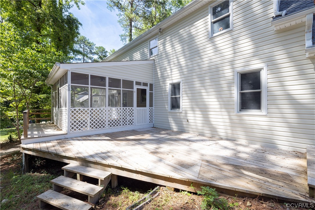 4531 Crossgate Road Chester, VA 23831 - Photo 34 of 37 a view of house with backyard
