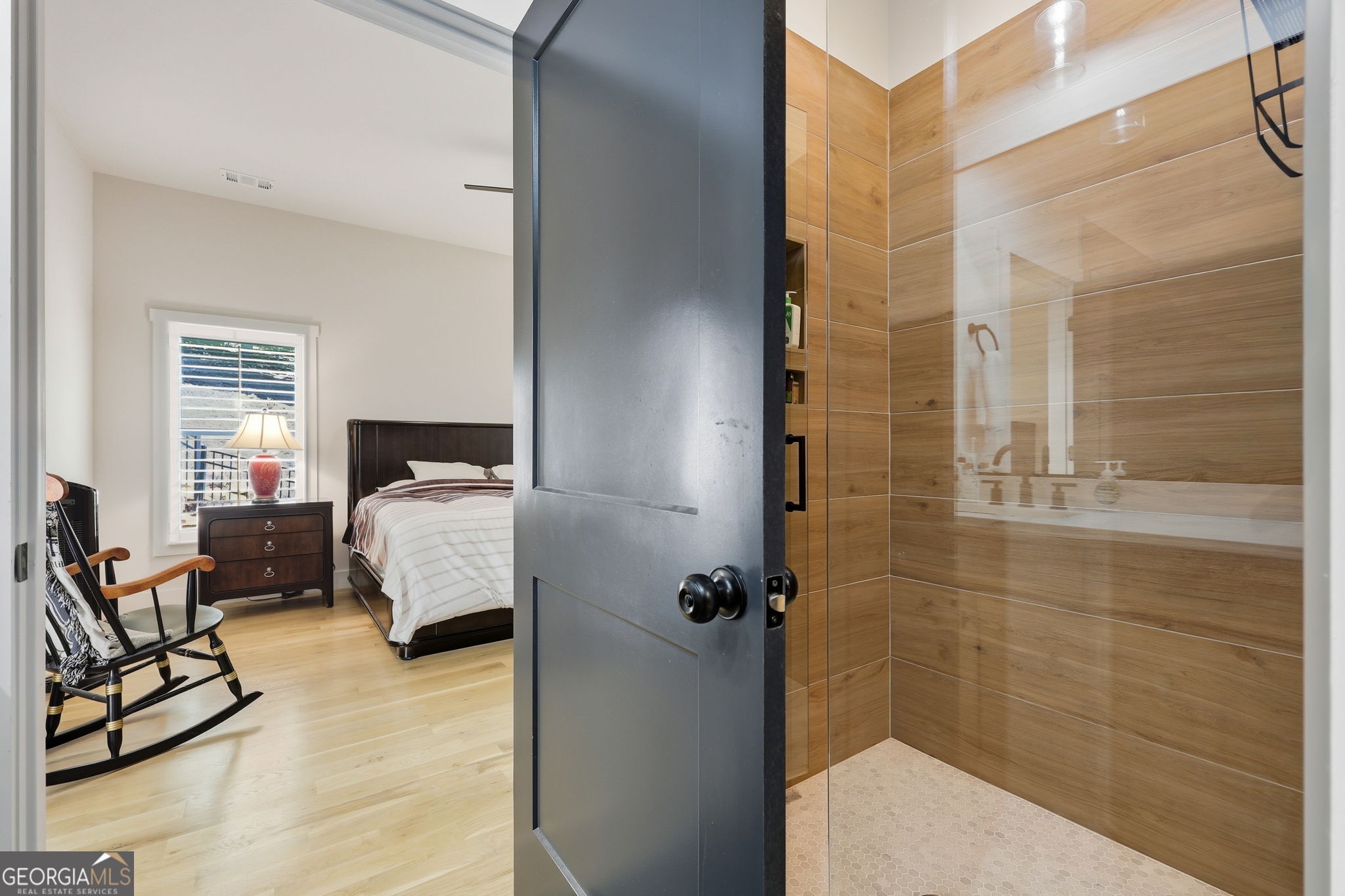 804 Wilshire Road Gainesville, GA 30501 - Photo 19 of 41 a bed room with a bed and a couch