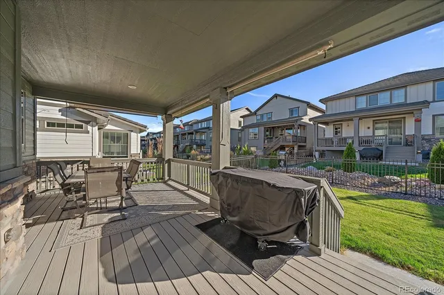 a house view with a seating space and garden view
