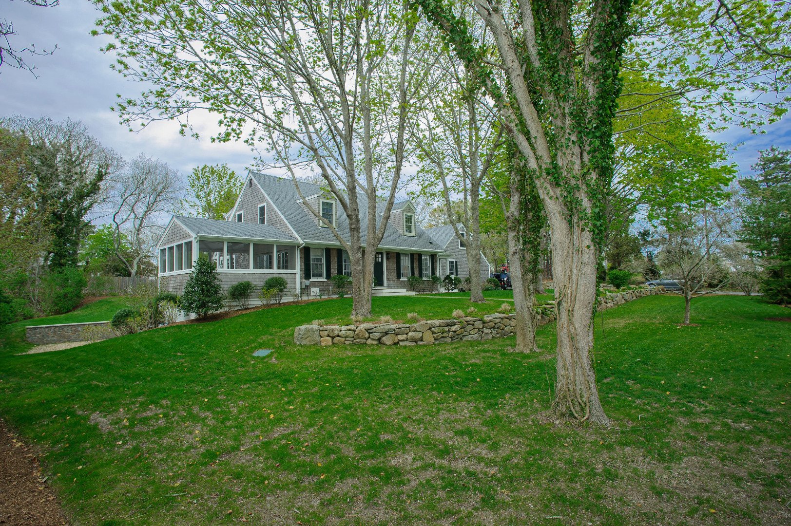 31 North Street Edgartown, MA 02539 - Photo 3 of 49 a view of an house with backyard space and balcony