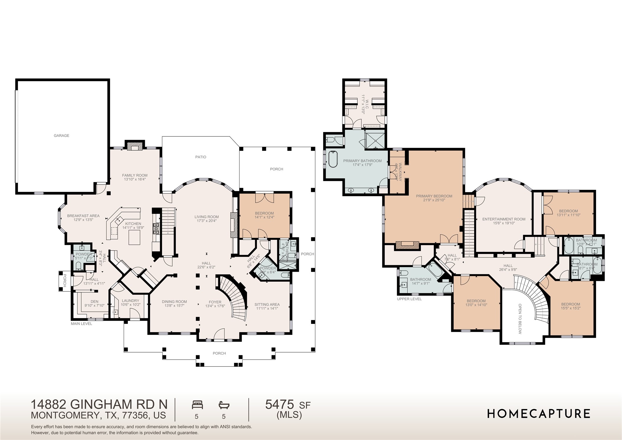 14882 Gingham Road Montgomery, TX 77356 - Photo 41 of 41 Floor Plan of the home
