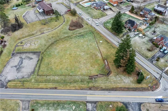 a bird view of a mirror