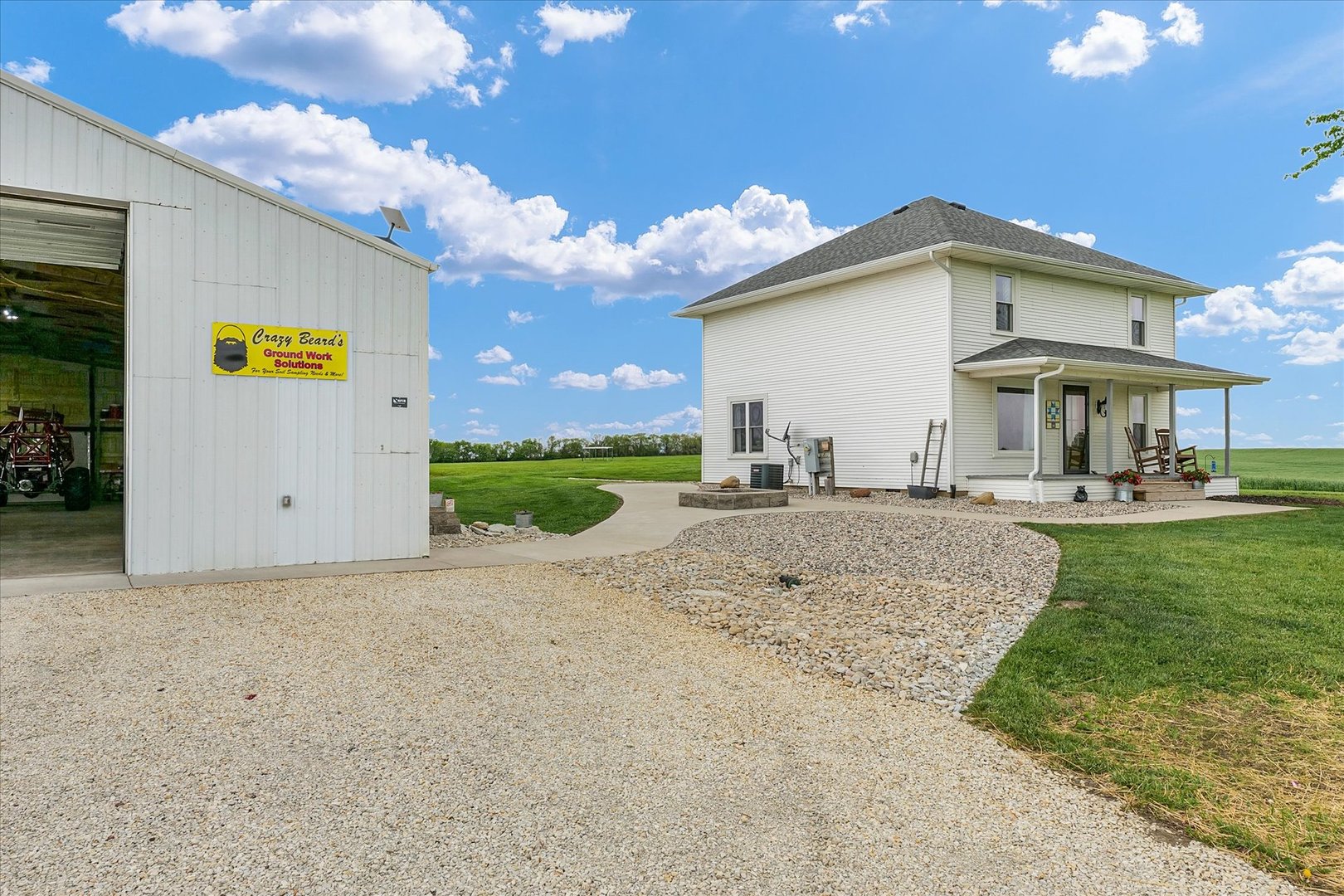 55 North 2600E Road Rankin, IL 60960 - Photo 42 of 48 a view of a house with a patio