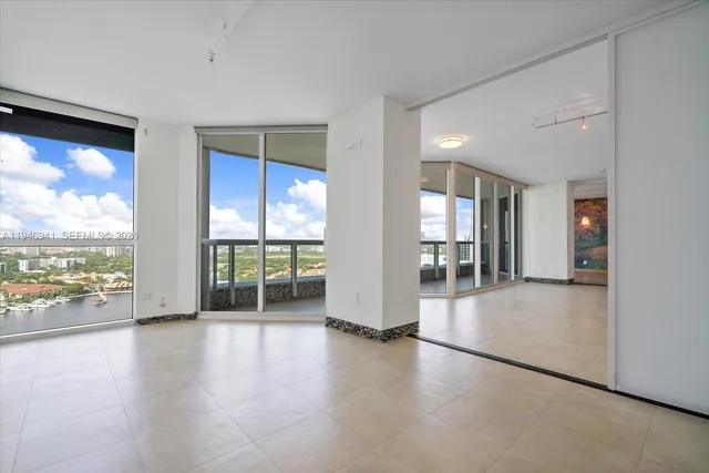 a utility room with cabinets