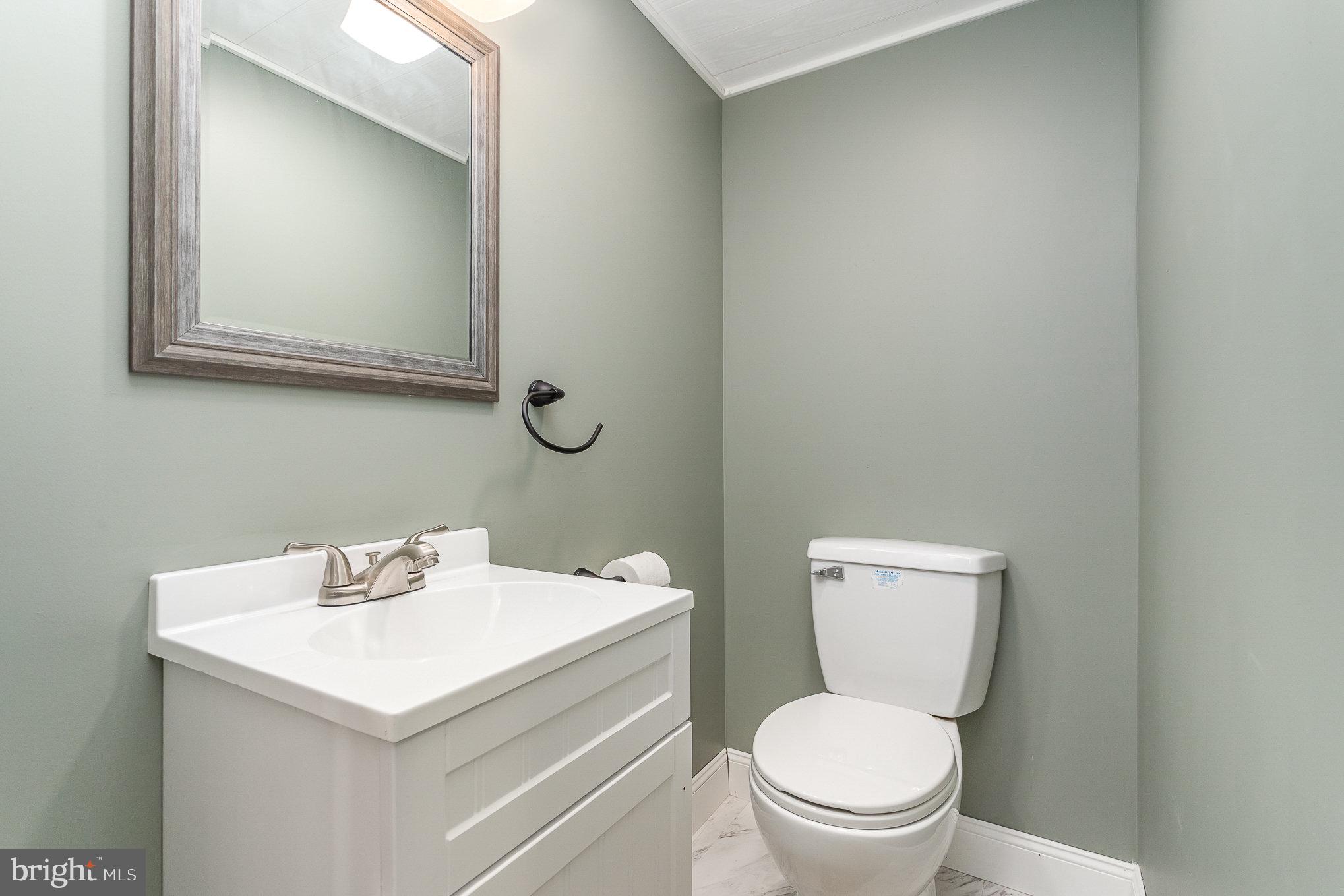 1556 Lambeth Road Lancaster, PA 17601 - Photo 24 of 42 a bathroom with a toilet a sink and mirror