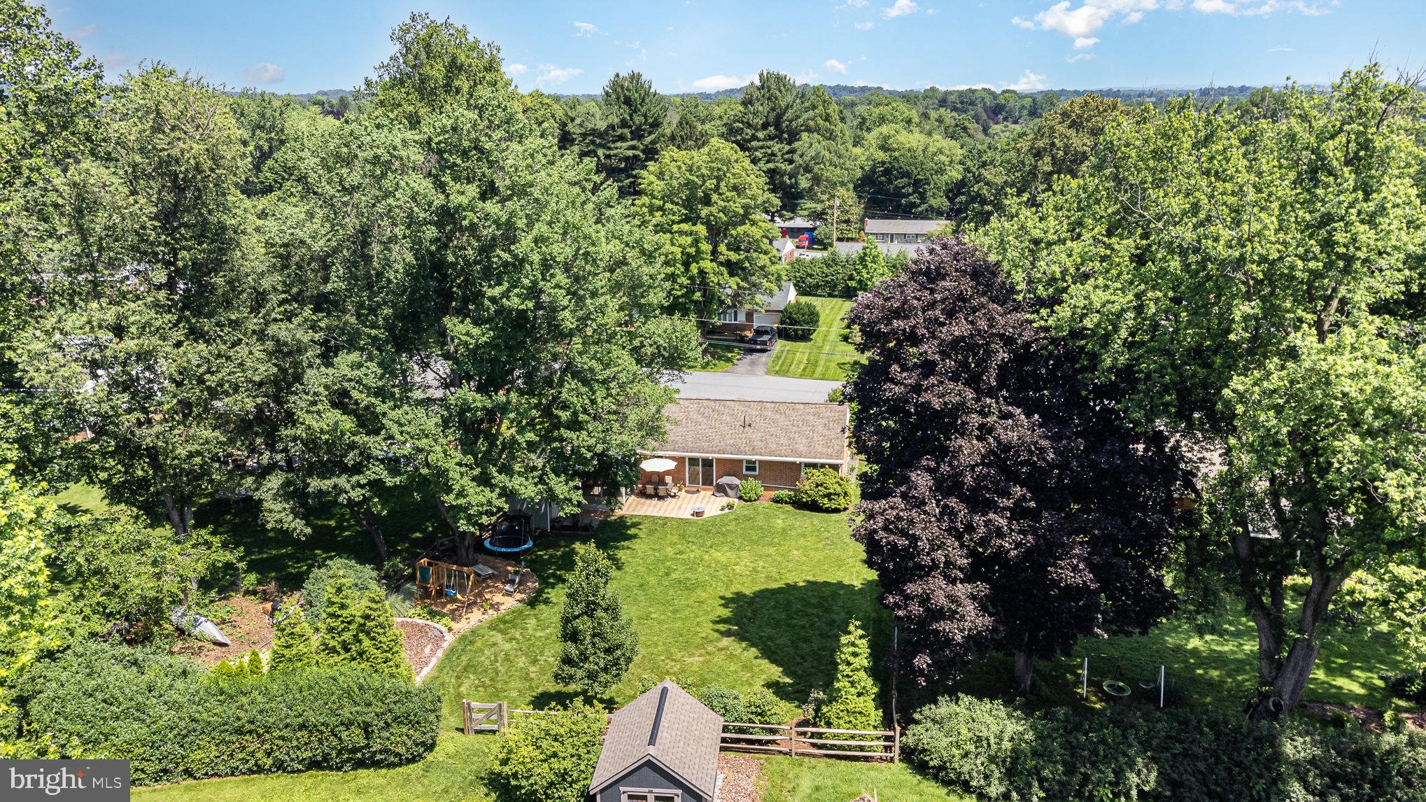 1556 Lambeth Road Lancaster, PA 17601 - Photo 37 of 42 an aerial view of a house with a yard