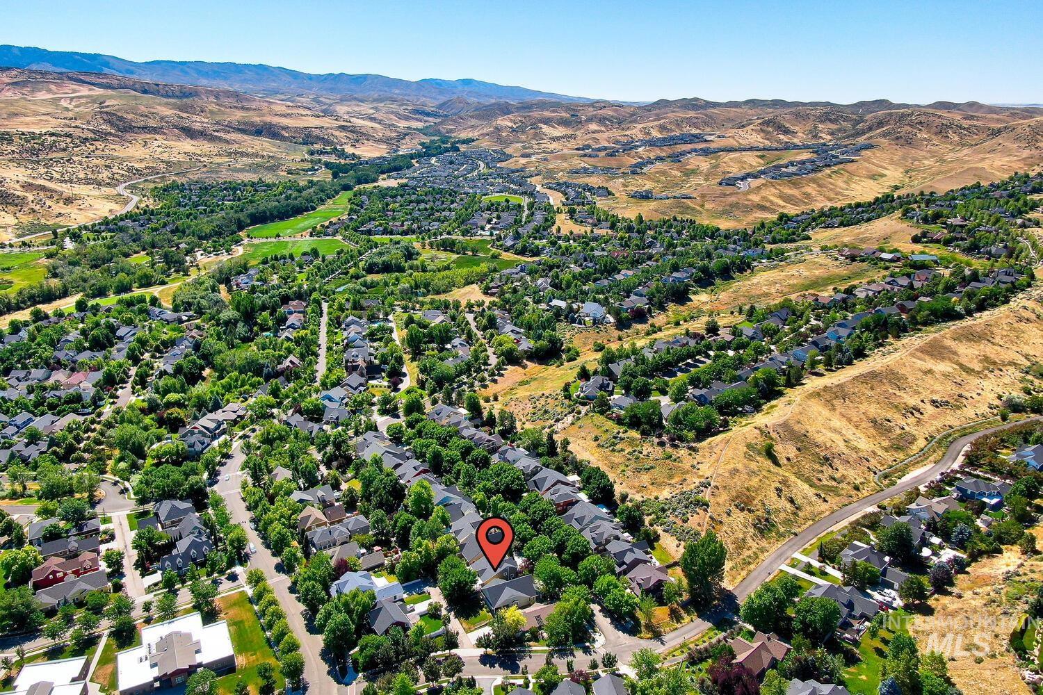 5572 West School Ridge Road Boise, ID 83714 - Photo 42 of 50 Bird's eye view of mountains
