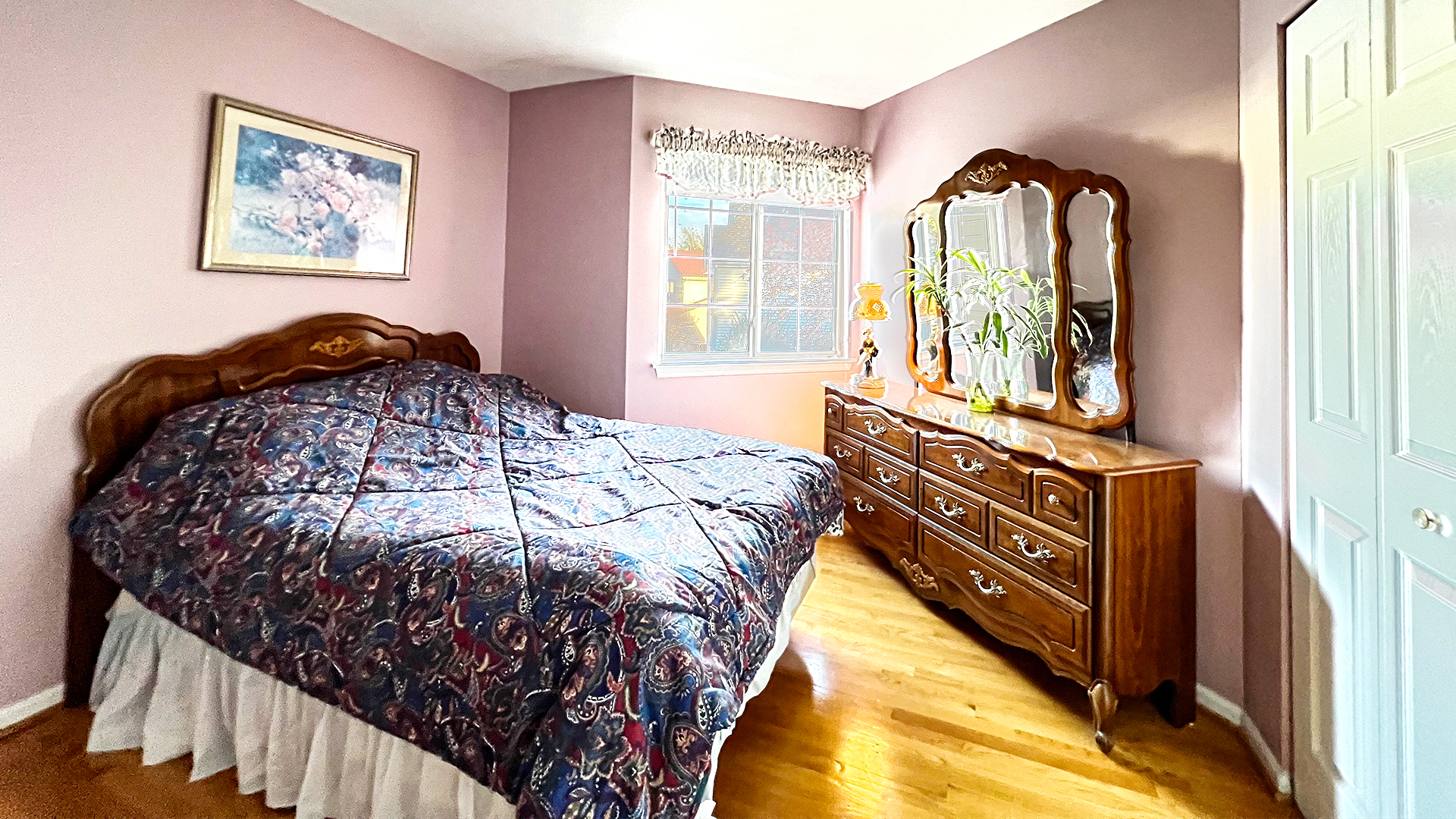 968 Knowles Road Gurnee, IL 60031 - Photo 33 of 33 a bedroom with a bed and a mirror on the dresser