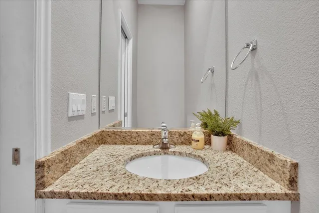 a view of a terrace with sitting area