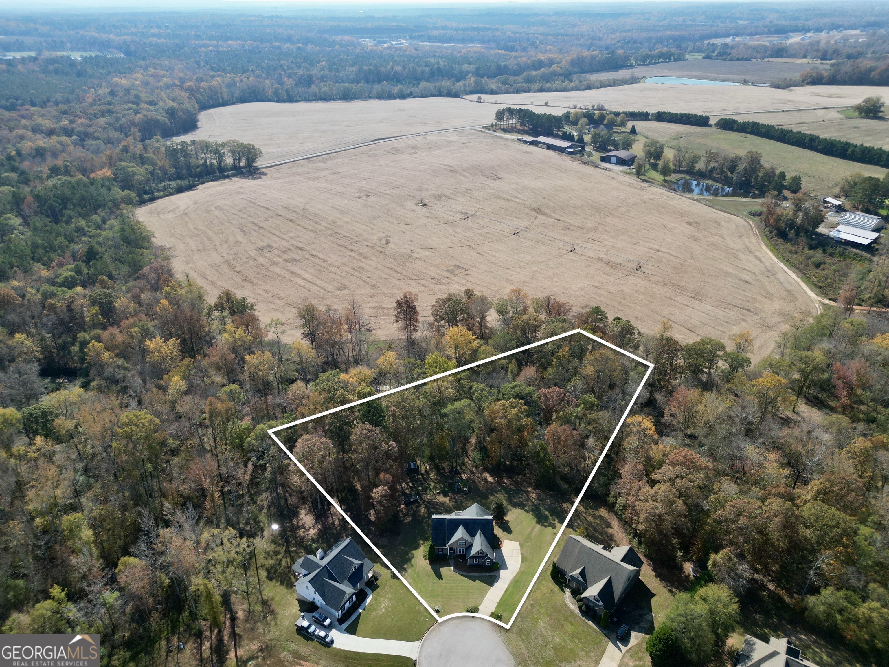 196 Magnolia Trace Milner, GA 30257 - Photo 6 of 48 an aerial view of a house