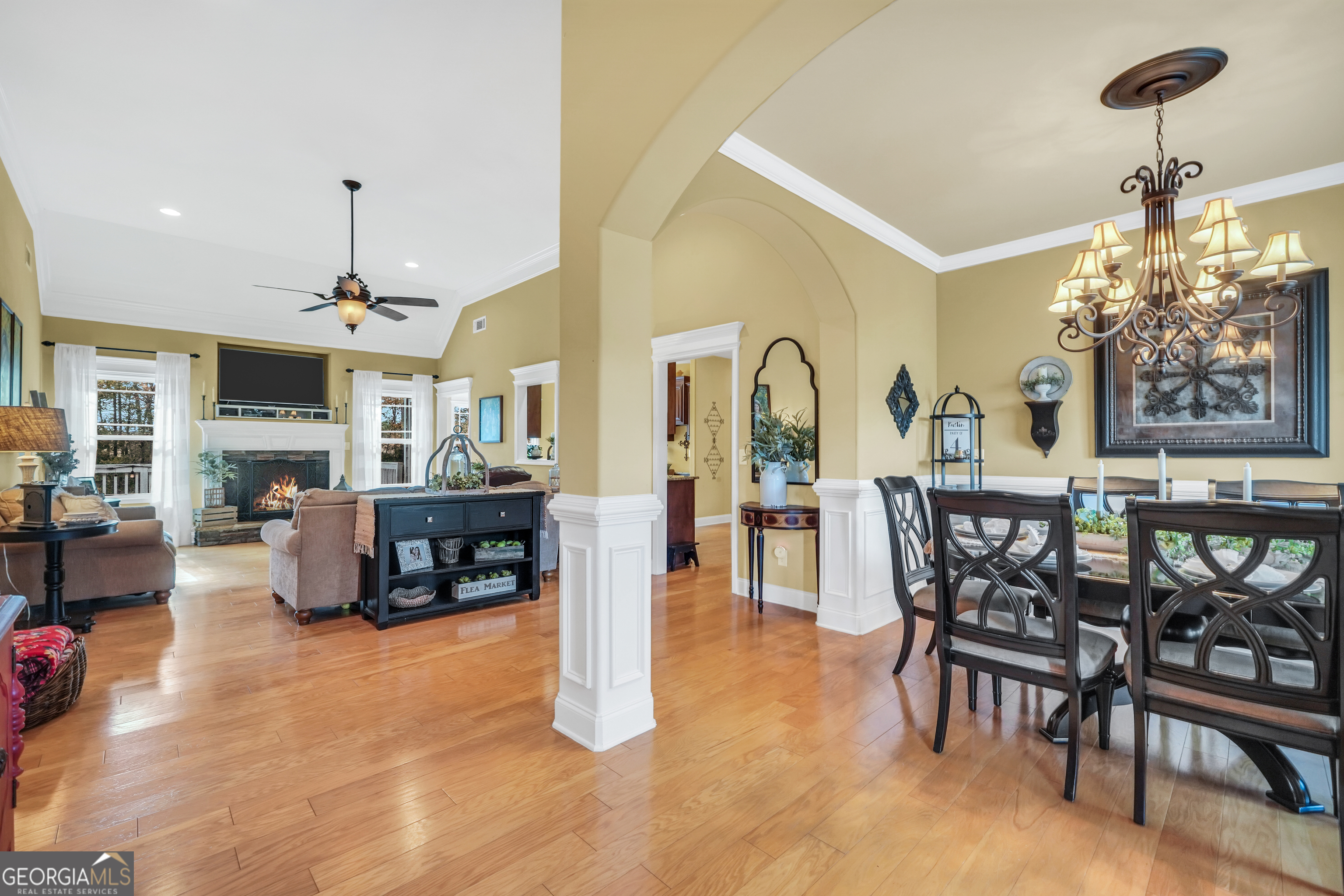 196 Magnolia Trace Milner, GA 30257 - Photo 8 of 48 a view of a dining room with furniture