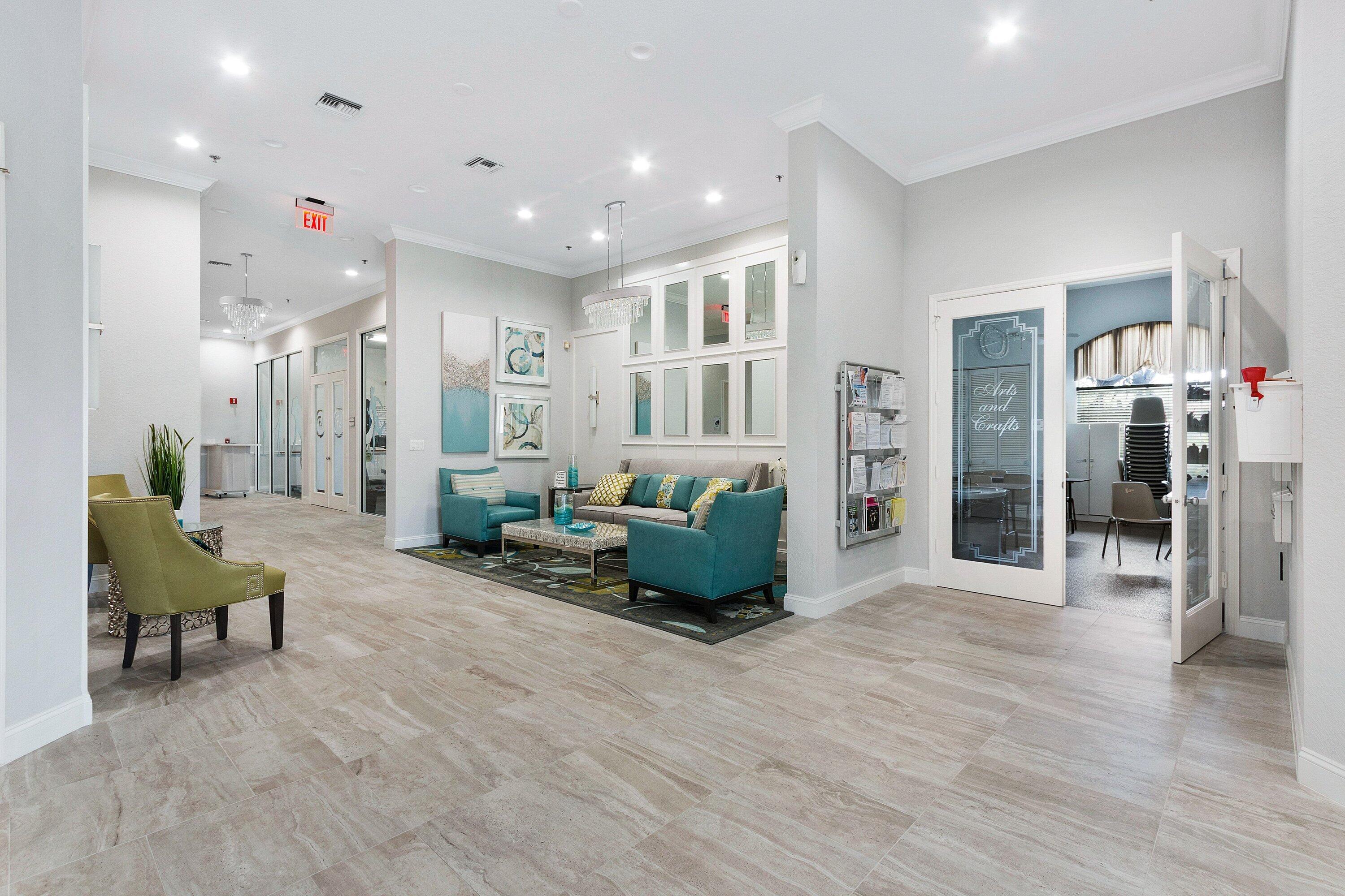 6252 Heliconia Road Delray Beach, FL 33484 - Photo 30 of 38 Clubhouse Foyer