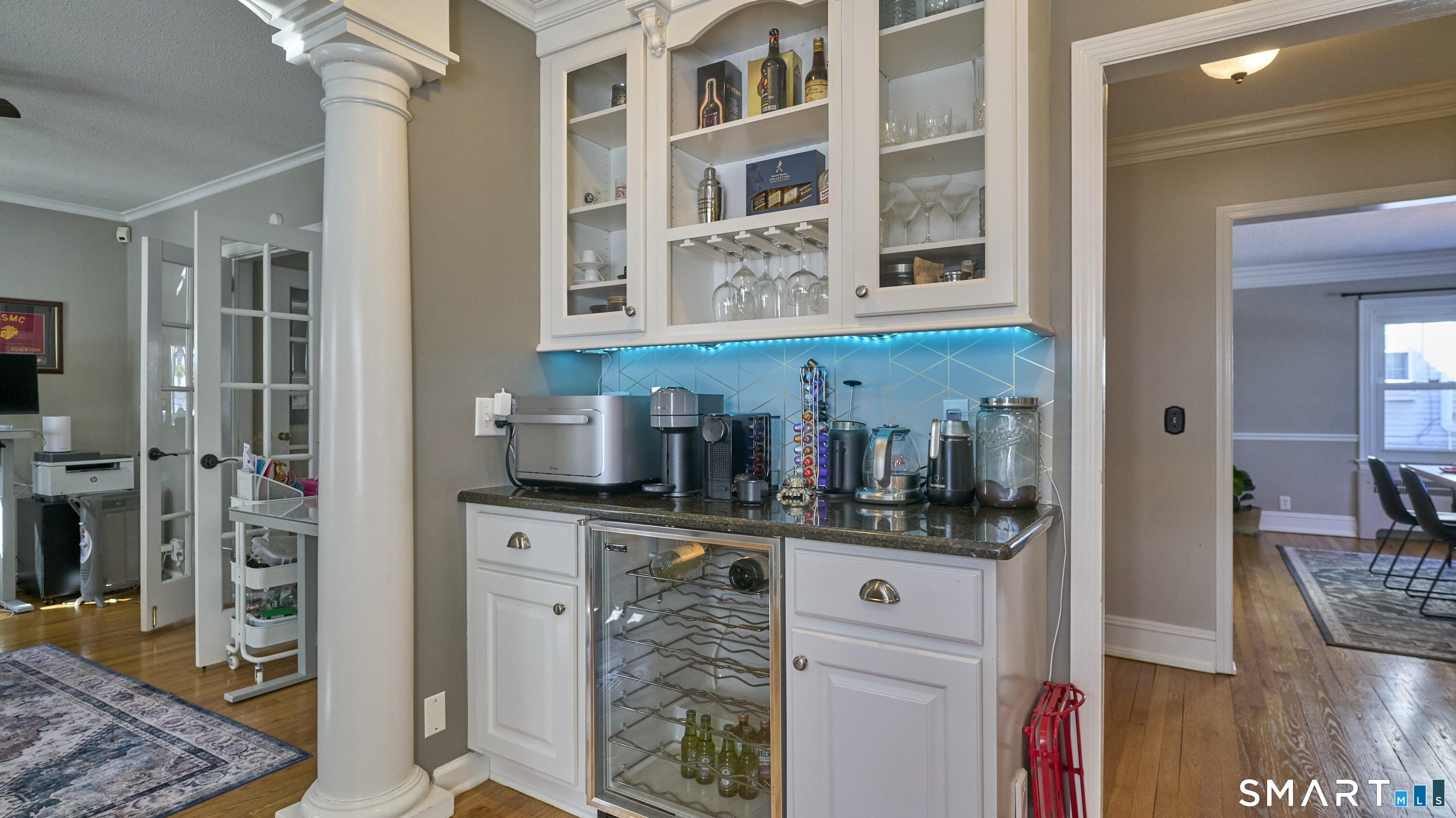 342 South Main Street West Hartford, CT 06107 - Photo 15 of 36 a kitchen view with stainless steel appliances a refrigerator and cabinets