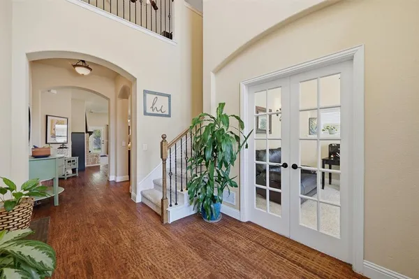 a room with furniture and window
