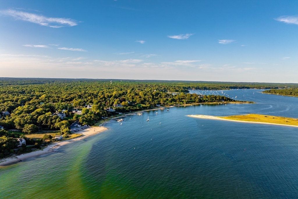 46 Oak Street Barnstable, MA 02635 - Photo 32 of 40 an aerial view of a houses with outdoor space
