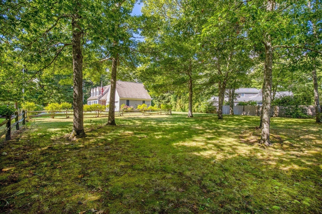 46 Oak Street Barnstable, MA 02635 - Photo 4 of 40 a backyard of a house with lots of green space