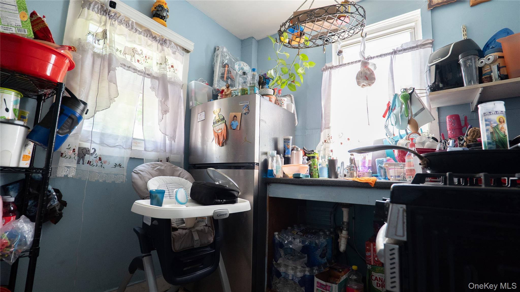 52 Beacon Street Newburgh, NY 12550 - Photo 12 of 12 Kitchen with freestanding refrigerator