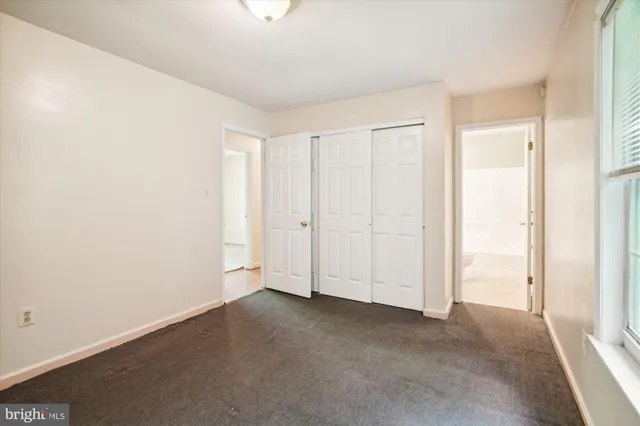 a view of empty room