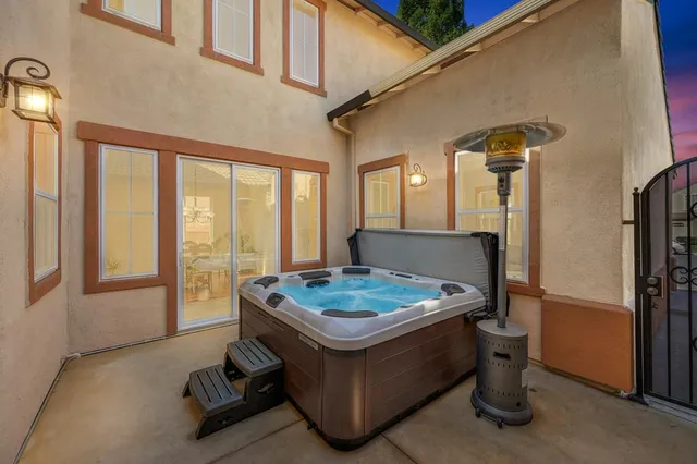 a picture of a bathroom with a shower