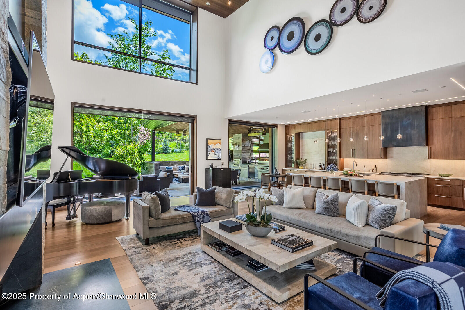 130 Primrose Path Aspen, CO 81611 - Photo 2 of 94 a living room with furniture and a large window