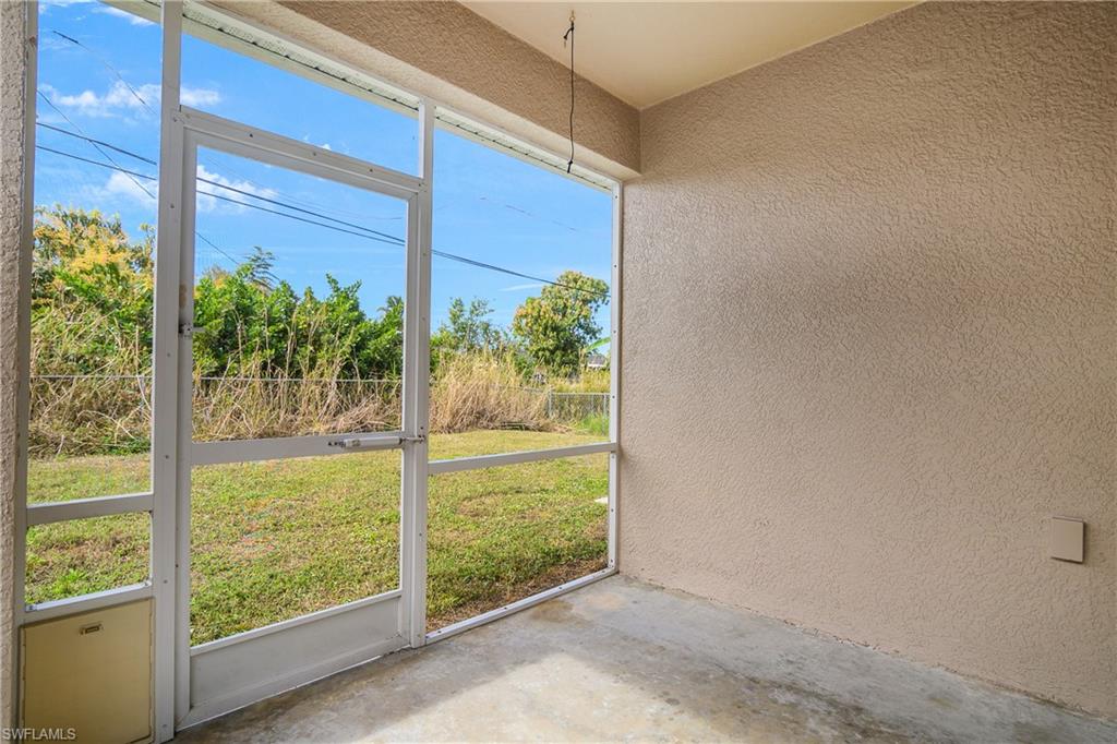 2119 River Ridge Boulevard Fort Myers, FL 33905 - Photo 17 of 19 View of unfurnished sunroom