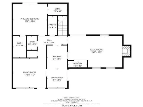 $1,750 | 3214 Heatherwood Drive, Bryan, TX 77801