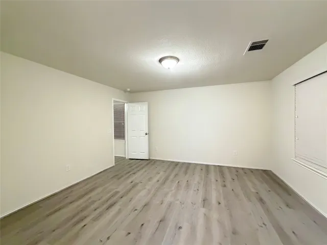 wooden floor in a room
