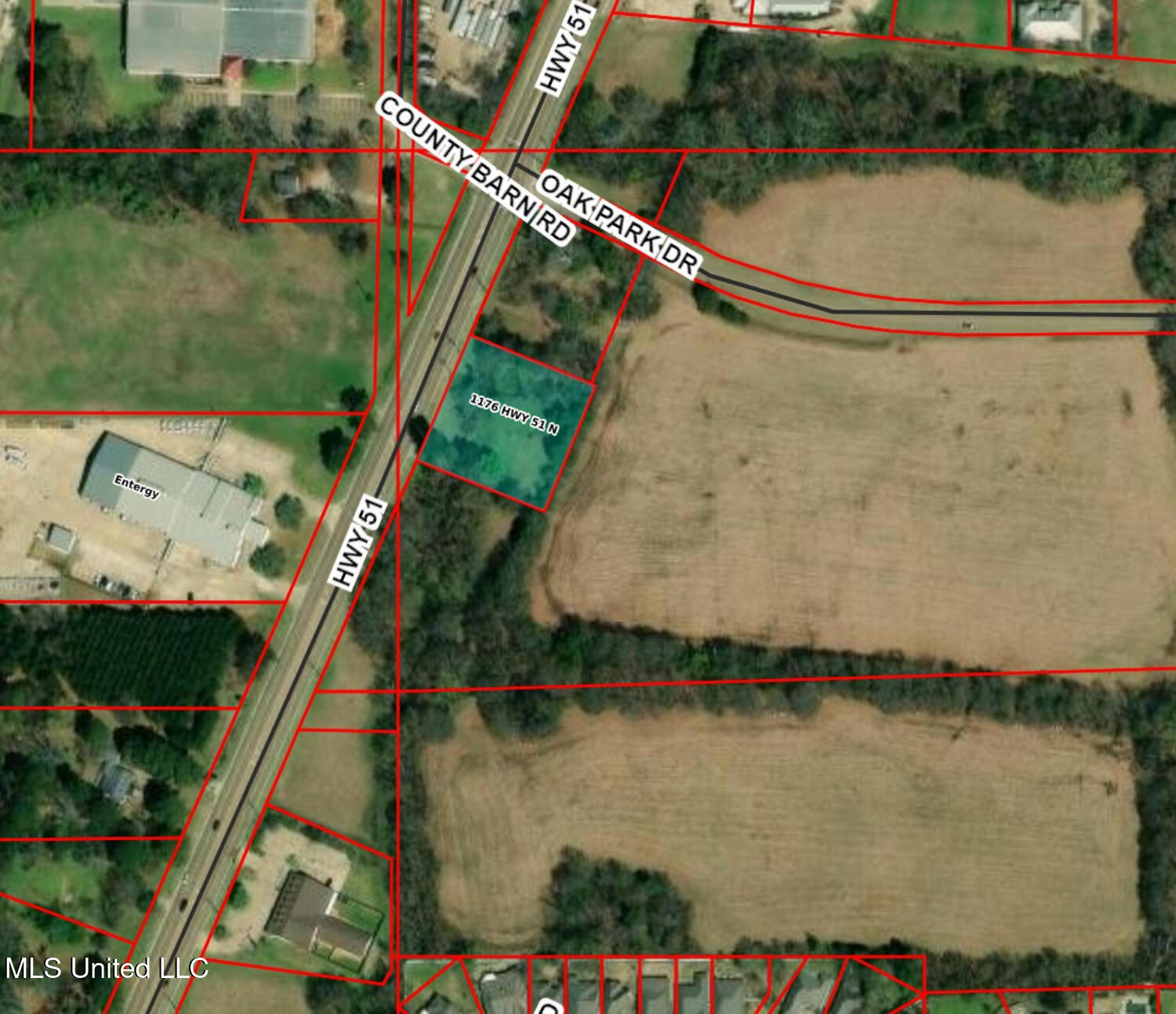 1176 Highway 51 Madison, MS 39110 - Photo 2 of 2 1176hwy51NPlot