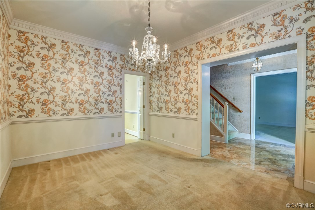 505 St Albans Way Henrico, VA 23229 - Photo 11 of 36 a view of a chandelier in big room and chandelier