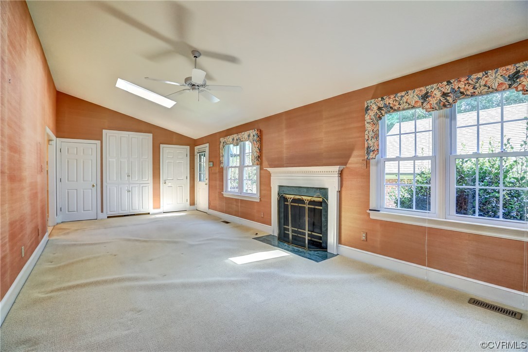 505 St Albans Way Henrico, VA 23229 - Photo 17 of 36 a view of an empty room with a fireplace and a window