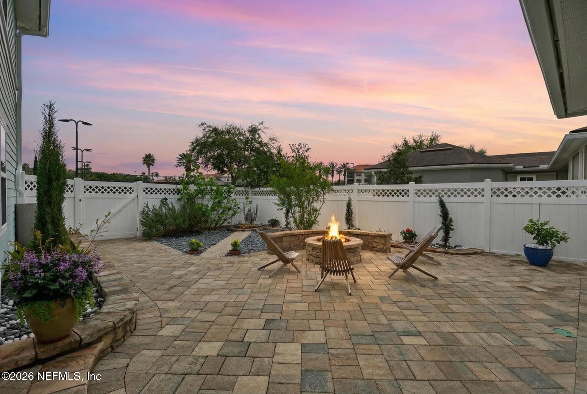 1906 North Loop Parkway St. Augustine, FL 32095 - Photo 20 of 87 Inviting Fire Pit