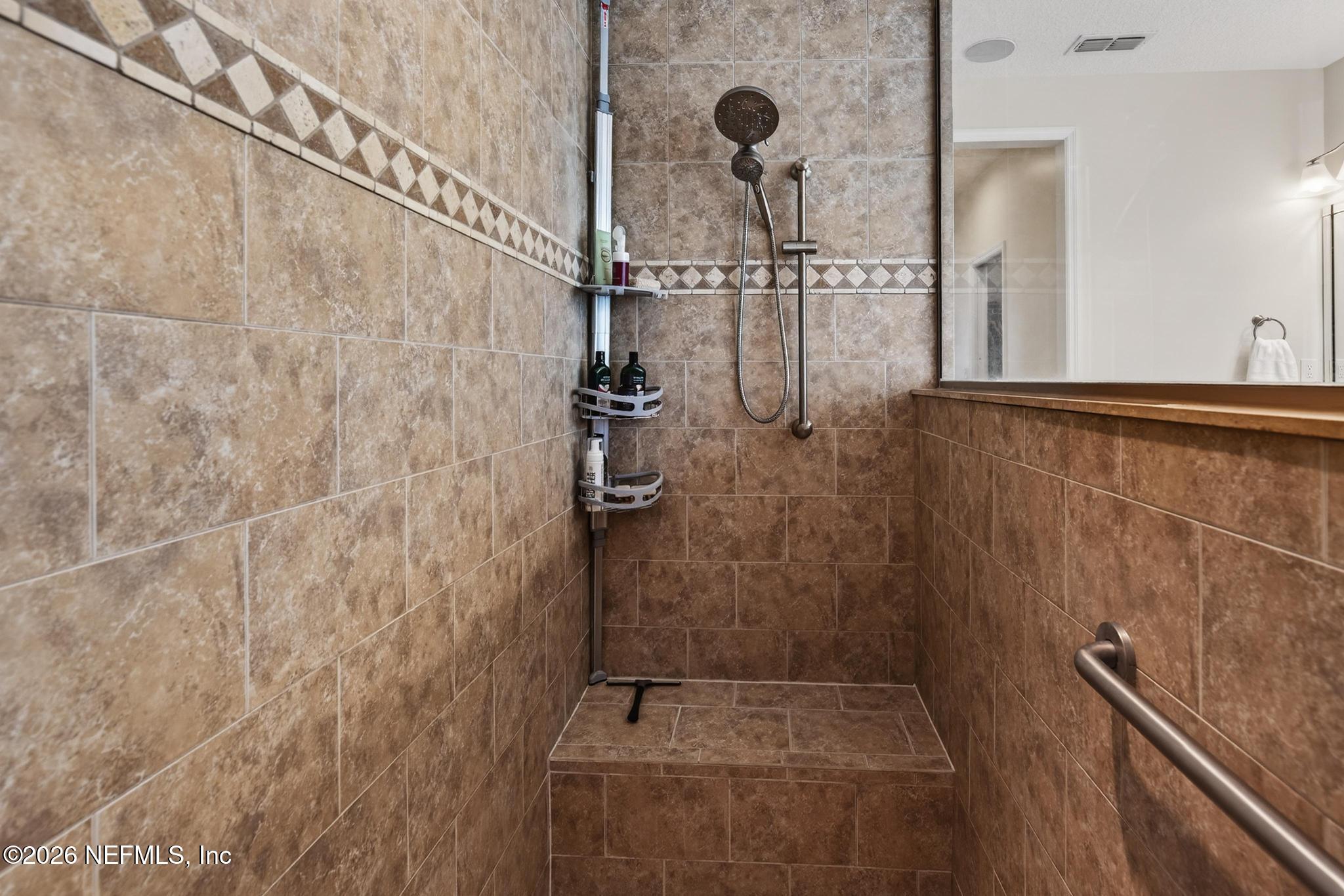 1906 North Loop Parkway St. Augustine, FL 32095 - Photo 48 of 87 Bench in Shower