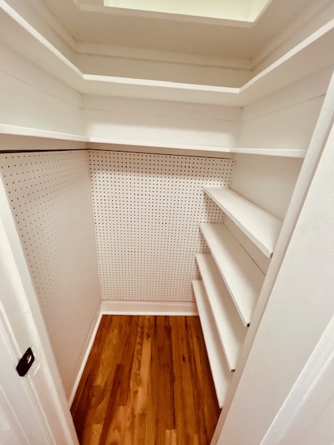 200 South Delaplaine Road Riverside, IL 60546 - Photo 10 of 21 a view of wooden floor in a bathroom