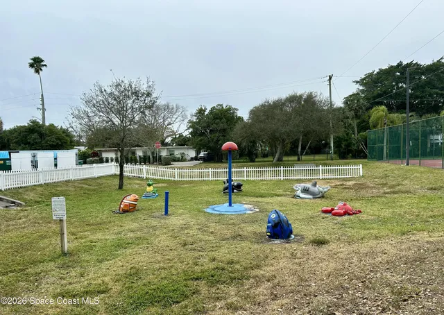 a view of outdoor space with garden