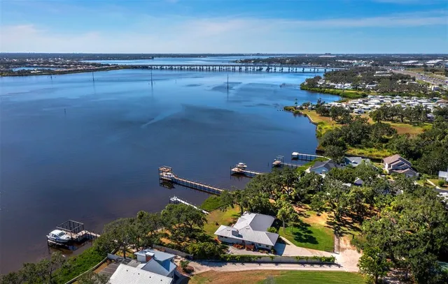 a view of an ocean and beach