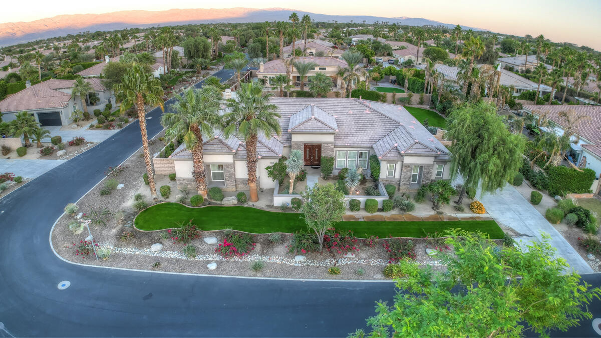 49130 Escalante Street Indio, CA 92201 - Photo 93 of 99 an aerial view of residential houses with outdoor space and street view