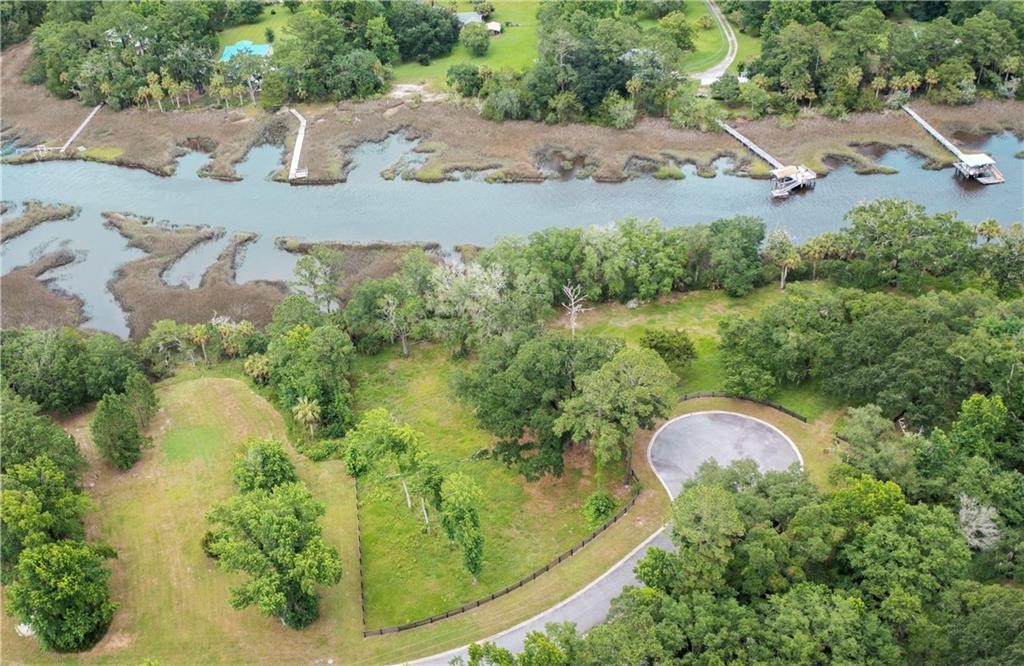1143 River Oaks Road Brunswick, GA 31523 - Photo 2 of 4 Ariel View
